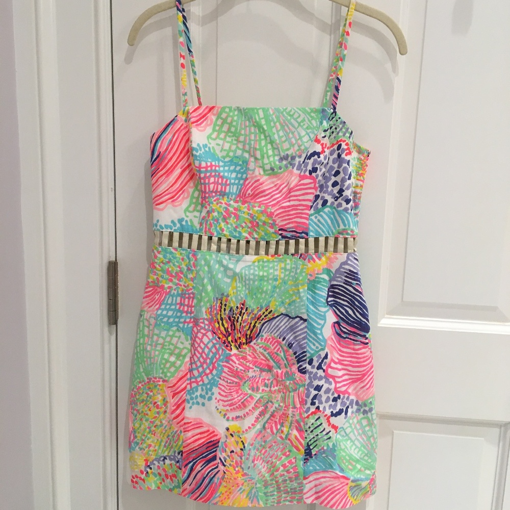 Lilly Pulitzer Mini Dress with Cutouts